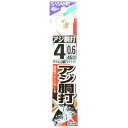 「 釣り 針 SASAME ささめ針 アジ 胴打 金 糸付 針:4 ハリス:0.6 」 【 楽天 月間MVP & 月間優良ショップ ダブル受賞店 】 釣具 釣り...