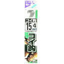「 釣り 針 SASAME ささめ針 コイ 針 黒 糸付 針:15 ハリス:4 」 【 楽天 月間MVP & 月間優良ショップ ダブル受賞店 】 釣具 釣り具 ...