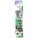 「 釣り 針 SASAME ささめ針 セイゴ 針 白 糸付 針:15 ハリス:4 」 【 楽天 月間MVP & 月間優良ショップ ダブル受賞店 】 釣具 釣り具...