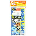 「 釣り 仕掛 SASAME ささめ針 特選SL投 2本針 3セット サイズ:S 針:7 ハリス:0.8 モトス:1.5 」 【 楽天 月間MVP & 月間優良...