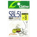 「 オーナー OWNER シングル51 バーブレス 8号 SBL-51 」 【 楽天 月間MVP & 月間優良ショップ ダブル受賞店 】 釣具 釣り具 釣り用品