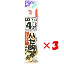 【 まとめ買い ×3個セット 】 「 釣り 針 SASAME ささめ針 ハゼ 針 赤 糸付 針:4 ハリス:0.8 」 【 楽天 月間MVP & 月間優良ショッ...