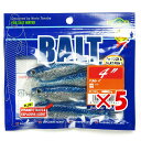【 まとめ買い ×5個セット 】 「 エコギア Ecogear ワーム バルト 4インチ #168 イワシ 」 【 送料無料 】 【 楽天 月間MVP & 月間...
