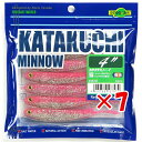 【 まとめ買い ×7個セット 】 「 エコギア Ecogear ワーム カタクチミノー 4インチ #158 スーパーホログラム/ピンクグロウ 夜光 」 【 楽天...