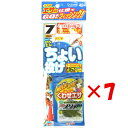 【 まとめ買い ×7個セット 】 「 釣り 仕掛 SASAME ささめ針 エサ付 ちょい投げ セット 針:7 ハリス:1.5 モトス:3 オモリ:8号 」 【 ...