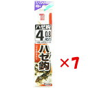 【 まとめ買い ×7個セット 】 「 釣り 針 SASAME ささめ針 ハゼ 針 赤 糸付 針:4 ハリス:0.8 」 【 楽天 月間MVP & 月間優良ショッ...