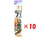 【 まとめ買い ×10個セット 】 「 釣り 針 SASAME ささめ針 ハゼ 赤 夜光糸付 針:7 ハリス:1 」 【 楽天 月間MVP & 月間優良ショップ...