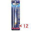 【 まとめ買い ×12個セット 】 「 エコギア Ecogear メタルジグ ルアー 堤防ジグ 40g TJ08 青物 ジギング 」 【 楽天 月間MVP & ...