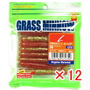 【 まとめ買い ×12個セット 】 「 エコギア Ecogear グラスミノー L 3-1/4インチ #329 UVマズメレッド 」 【 楽天 月間MVP & ...