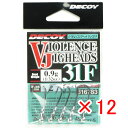 【 まとめ買い ×12個セット 】 「 デコイ バイオレンスジグヘッド #2-0.9g 1/32oz VJ-31F 」 【 楽天 月間MVP & 月間優良ショッ...