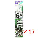 【 まとめ買い ×17個セット 】 「 釣り 針 SASAME ささめ針 渓流 針 青 糸付 針:6 ハリス:0.4 」 【 楽天 月間MVP & 月間優良ショ...
