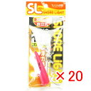【 まとめ買い ×20個セット 】 「 釣り 仕掛 SASAME ささめ針 特選 SL エアシンカー ピンク オモリ:18g 」 【 送料無料 】 【 楽天 月...
