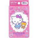 【 まとめ買い7個セット 】 キャラクターばんそうこう CUTE AID ハローキティ 18枚入(4)