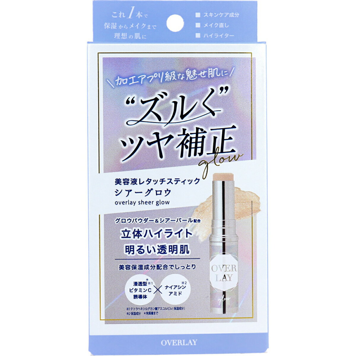 【 まとめ買い15個セット 】 オーバーレイ エッセンスレタッチスティック フェイスカラー・アイカラー シアーグロウ 1個入