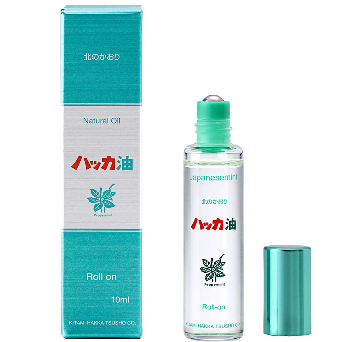 【 まとめ買い15個セット 】 ※ハッカ油 ロールオン 10mL 【 送料無料 】