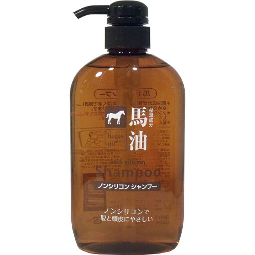 【 まとめ買い15個セット 】 馬油ノンシリコンシャンプー 600mL 【 まとめ買い15個セット 】 馬油ノンシリコンシャンプー 600mL