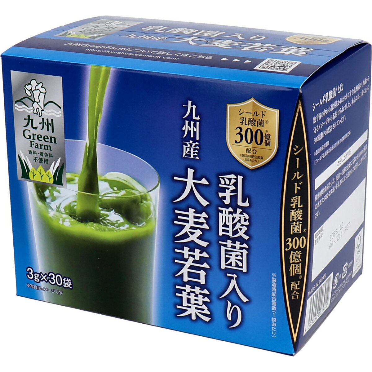 【 まとめ買い12個セット 】 乳酸菌入り大麦若葉 3g×30袋入
