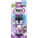 【 まとめ買い2個セット 】 クルマの消臭力 クリップタイプ ホワイトムスク 3.2mL