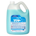 【 まとめ買い20個セット 】 花王ソフター 業務用 4.5L 【 送料無料 】