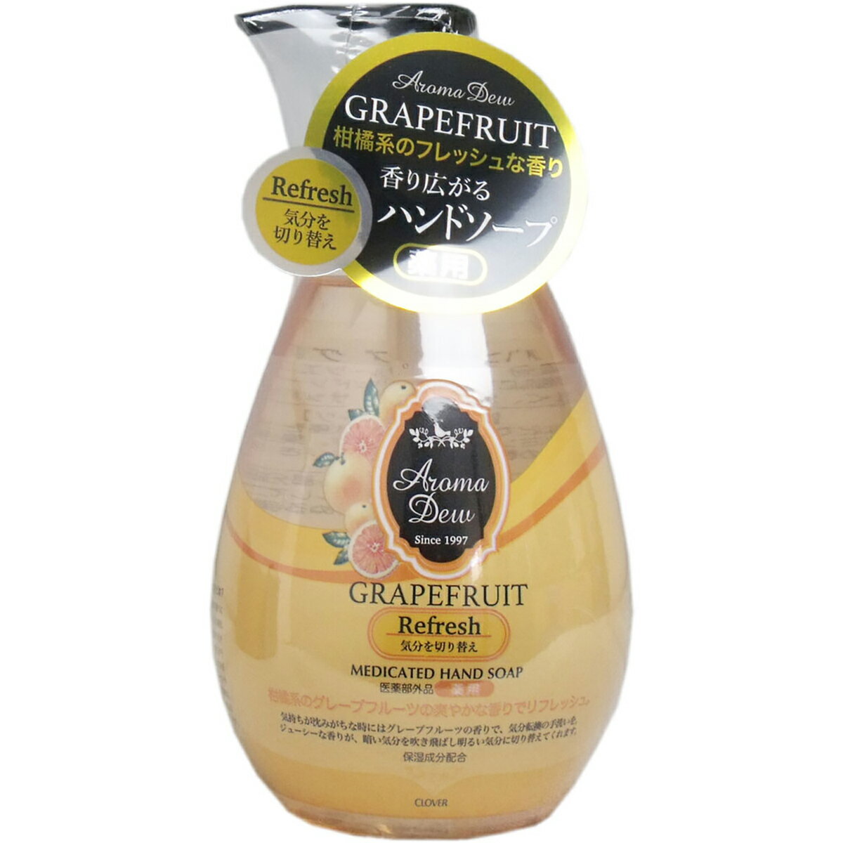 【 まとめ買い20個セット 】 薬用アロマデュウ ハンドソープ グレープフルーツの香り 260mL