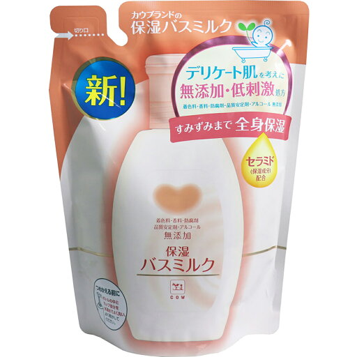 【 まとめ買い15個セット 】 カウブランド 無添加保湿 バスミルク 入浴液 詰替用 480mL 【 送料無料 】 【 まとめ買い15個セット 】 カウブランド 無添加保湿 バスミルク 入浴液 詰替用 480mL 【 送料無料 】