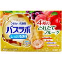 【 まとめ買い15個セット 】 HERSバスラボ 薬用入浴剤 4種のとれたてフルーツ 45g×12錠入