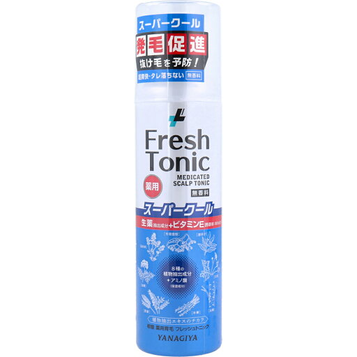 薬用育毛 フレッシュトニック スーパークール 無香料 190g 【 送料無料 】 薬用育毛 フレッシュトニック スーパークール 無香料 190g 【 送料無料 】