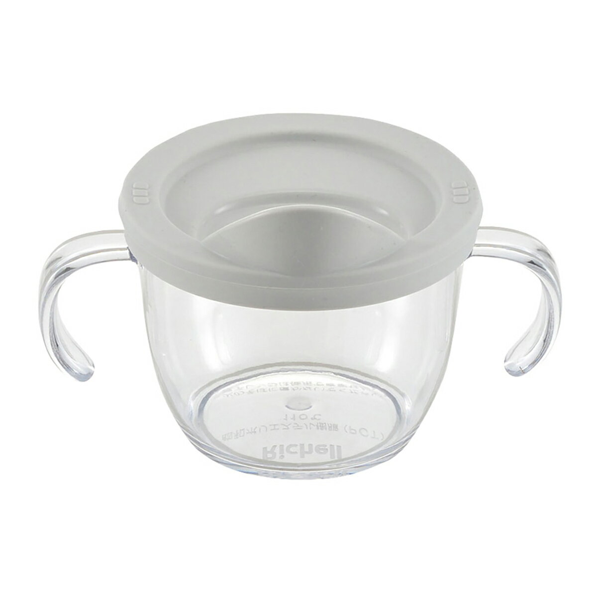 リッチェル アスター おうちコップマグ 直飲みタイプ ライトグレー