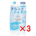 【 まとめ買い3個セット 】 さらっとひんやりパウダーシート シーソルトミントの香り 大判サイズ 25枚入 【 送料無料 】