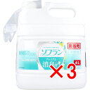 【 まとめ買い3個セット 】 業務用 ソフラン プレミアム消臭 柔軟剤 フレッシュグリーンアロマの香り 4L(3)