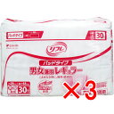 【 まとめ買い3個セット 】 リフレ パッドタイプ 男女兼用レギュラー 30枚入 病院・施設用 【 送料無料 】
