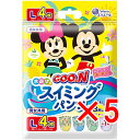 【 まとめ買い5個セット 】 グーン 水遊び用 スイミングパンツ 男女共用 Lサイズ 4枚入