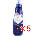 【 まとめ買い5個セット 】 ファーファ ファインフレグランス オム 柔軟剤 本体 600mL(3)