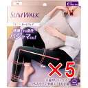【 まとめ買い5個セット 】 スリムウォーク スキニー ルームウェア ブラック Mサイズ 【 送料無料 】(4)