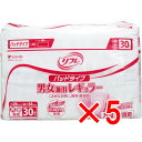 【 まとめ買い5個セット 】 リフレ パッドタイプ 男女兼用レギュラー 30枚入 病院・施設用 【 送料無料 】