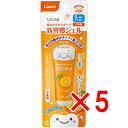 【 まとめ買い5個セット 】 コンビ テテオ 歯みがきサポート新習慣ジェル オレンジ味 【 送料無料 】