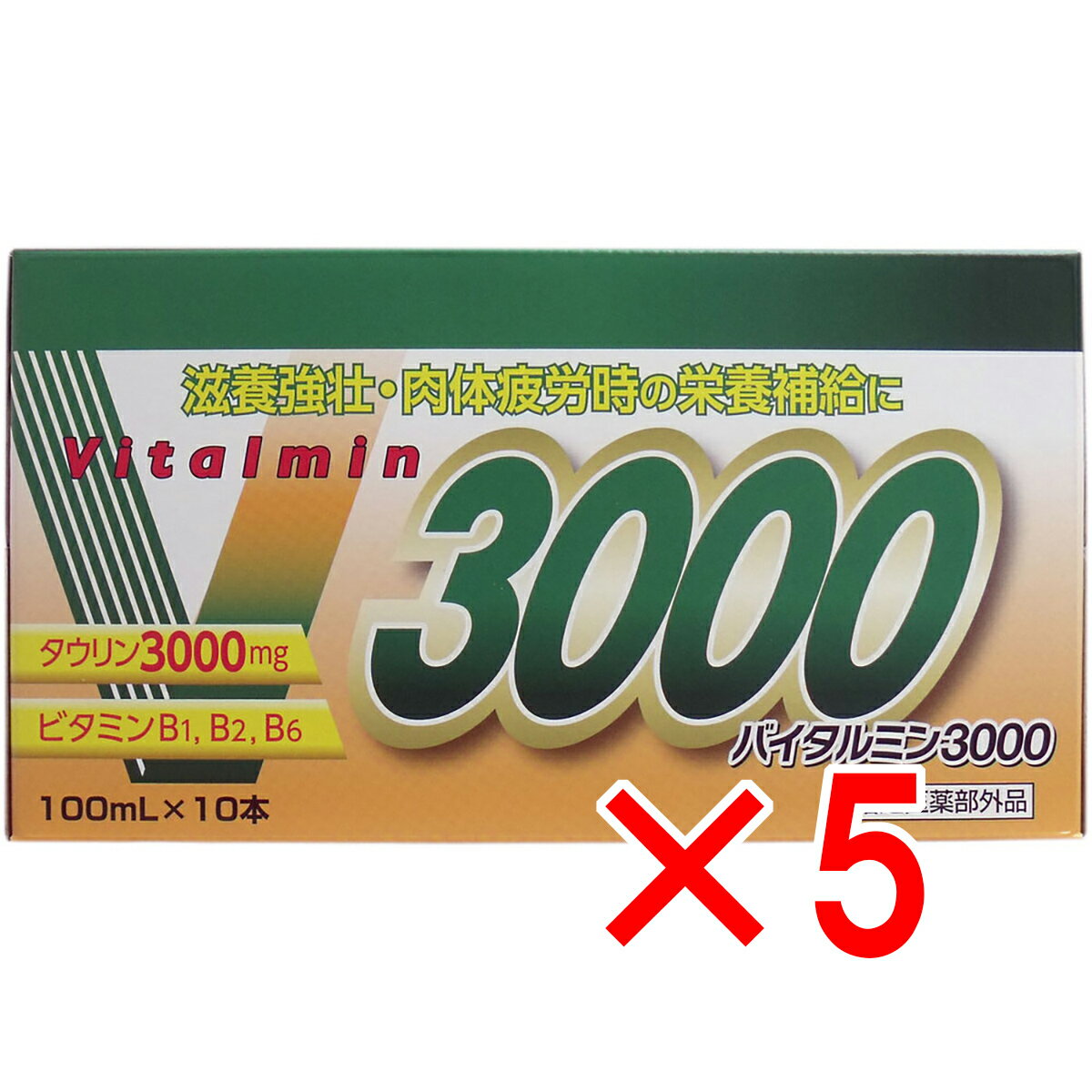 【 まとめ買い5個セット 】 バイタルミン3000 100mL×10本入