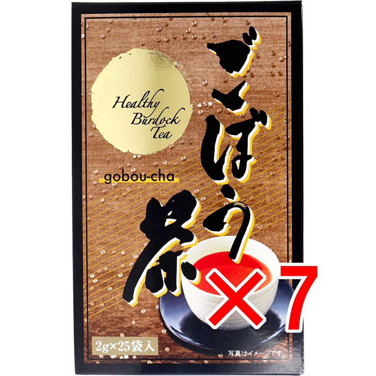 【 まとめ買い7個セット 】 ごぼう茶 2g×25袋入