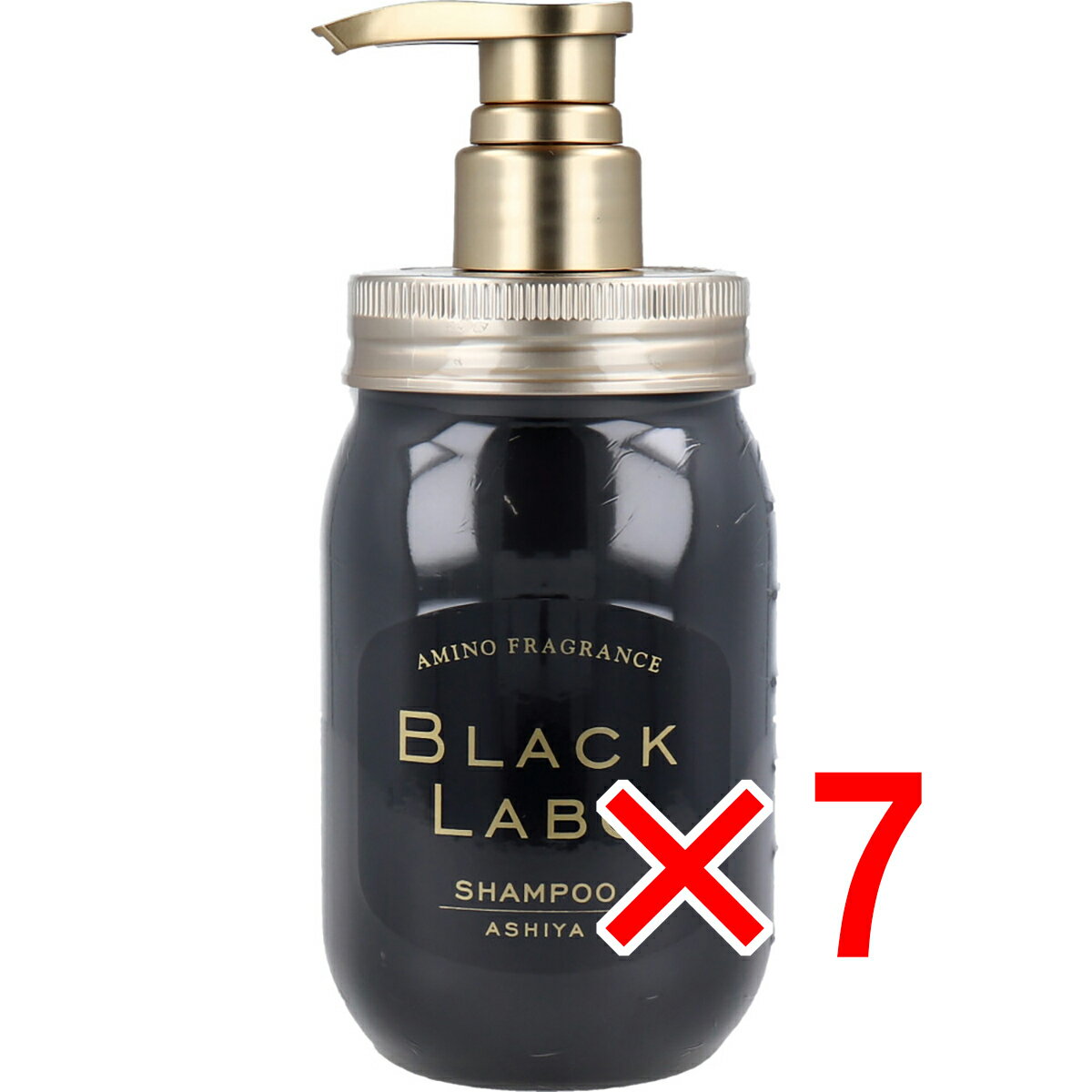 【 まとめ買い7個セット 】 アミノフレグランス BLACK LABO シャンプー 450mL