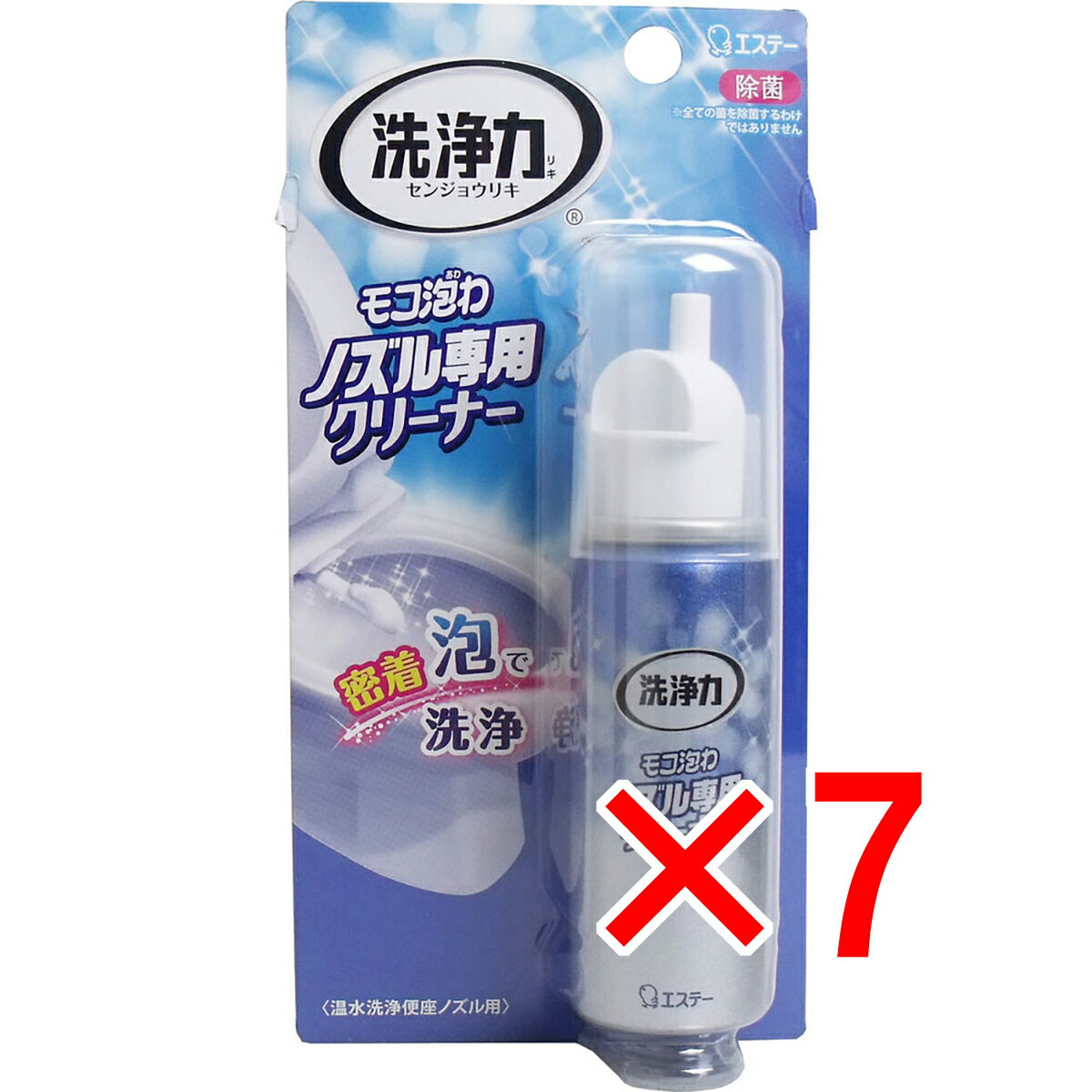 【 まとめ買い7個セット 】 洗浄力 モコ泡わノズル専用クリーナー 40mL 【 送料無料 】