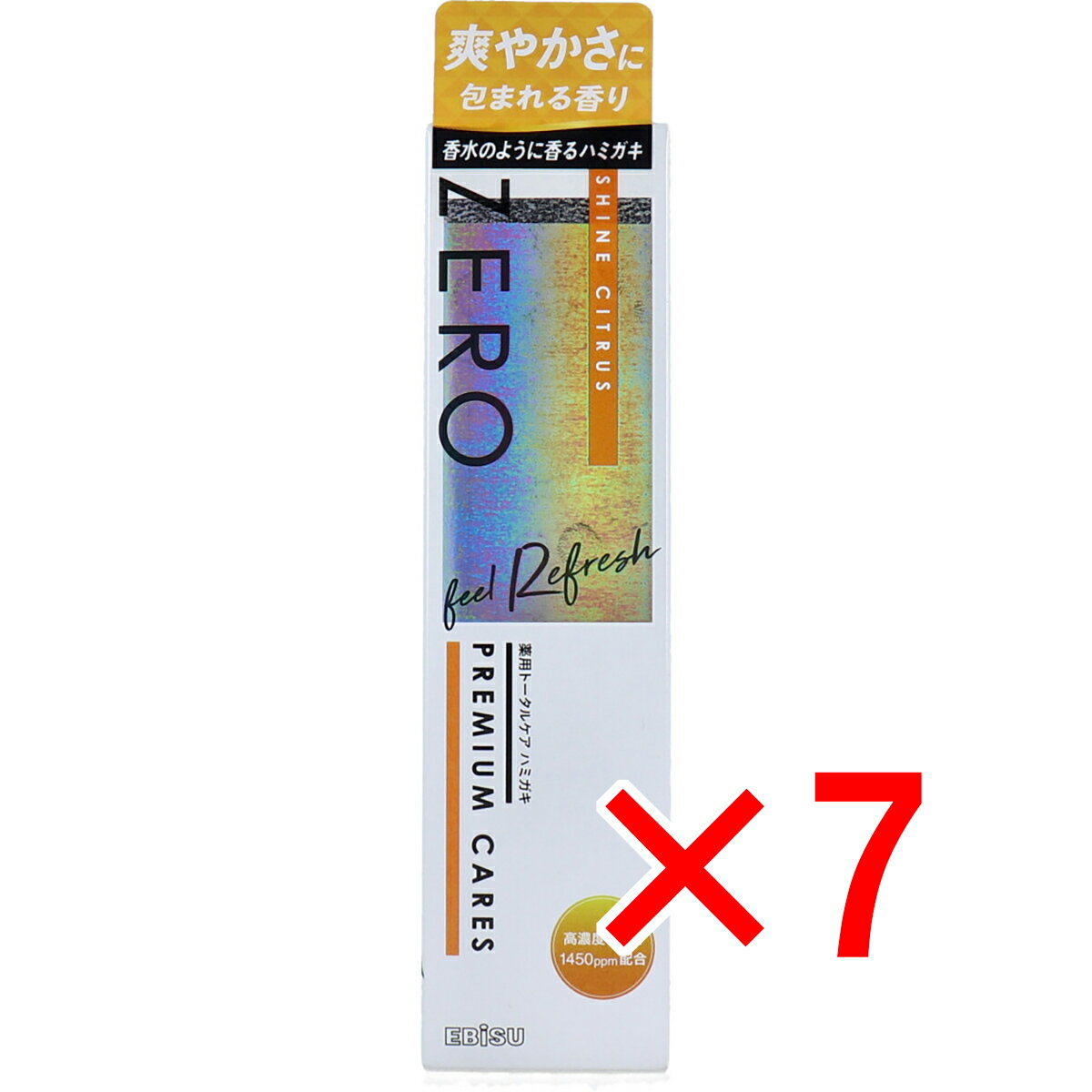 【 まとめ買い7個セット 】 ゼロプレミアムケアズ　リフレッシュ　シャイン・シトラス 90g 【 送料無料 】(3)