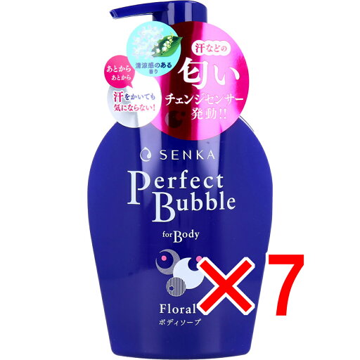 【 まとめ買い7個セット 】 専科 パーフェクトバブル フォーボディ フローラルプラスn ポンプ 500mL 【 送料無料 】 【 まとめ買い7個セット 】 専科 パーフェクトバブル フォーボディ フローラルプラスn ポンプ 500mL 【 送料無料 】