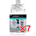 【 まとめ買い7個セット 】 ノンスメル清水香 衣類・布製品・空間用消臭剤 無香タイプ 詰替用 大容量 注ぎ口付 3L 【 送料無料 】