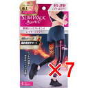 【 まとめ買い7個セット 】 スリムウォーク ビューアクティ 燃焼シェイプレギンス ブラック S-Mサイズ
