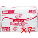 【 まとめ買い7個セット 】 リフレ パッドタイプ 男女兼用レギュラー 30枚入 病院・施設用 【 送料無料 】