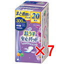 【 まとめ買い7個セット 】 リフレ 超うす安心パッド まとめ買いパック 300cc 20枚入 【 送料無料 】
