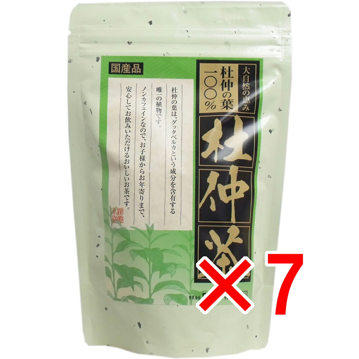 【 まとめ買い7個セット 】 杜仲茶 100% (国産品) 30包