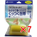 【 まとめ買い7個セット 】 ニチバン 自着性伸縮包帯 つきつきホータイ Lサイズ 6cmX3mX1個入(4)
