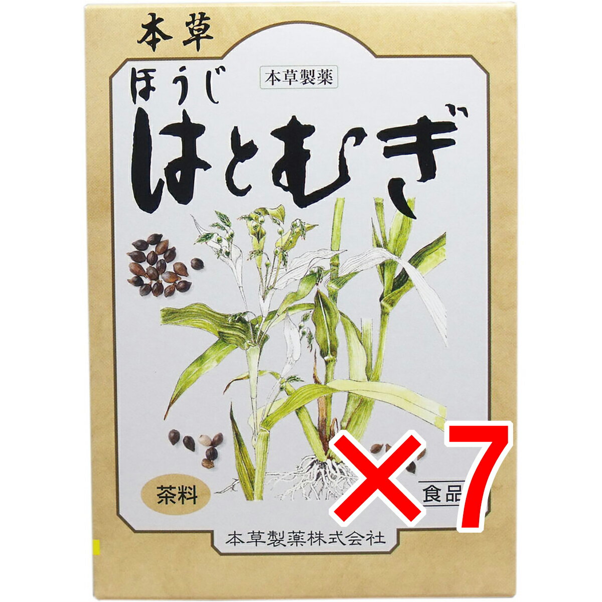 【 まとめ買い7個セット 】 本草 ほうじ はとむぎ 12g×16包