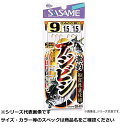 【 まとめ買い7個セット 】 ササメ D815 激釣アジビシ3本鈎(金) 9-1.5 【 送料無料 】